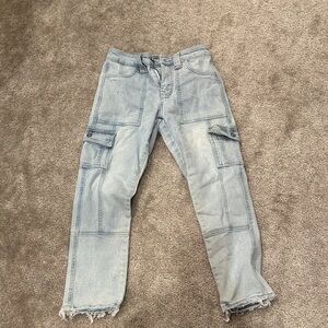 Women's Light Blue Boyfriend Jeans
